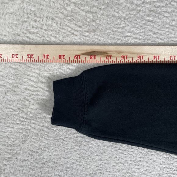 Rick & Morty Sweatshirt Mens Medium Trippy Black Adult Swim Psychedelic Crewneck - Picture 4 of 16